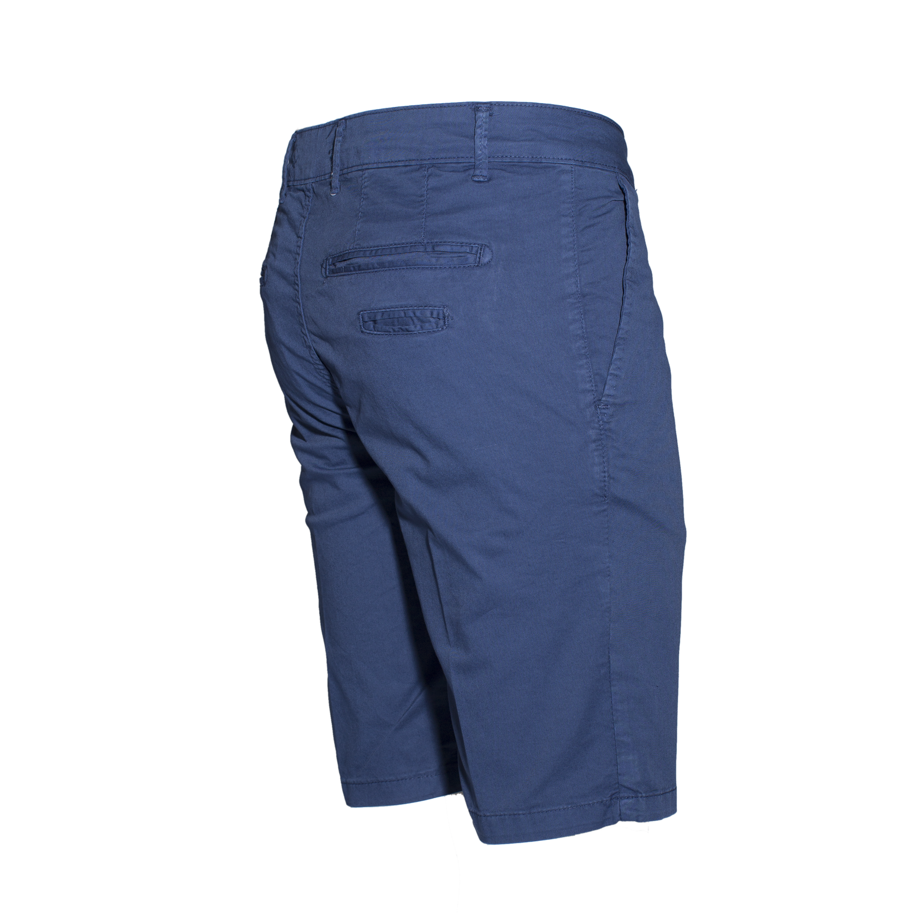 Bermuda in Cotone Blu Pantaloncini Uomo
