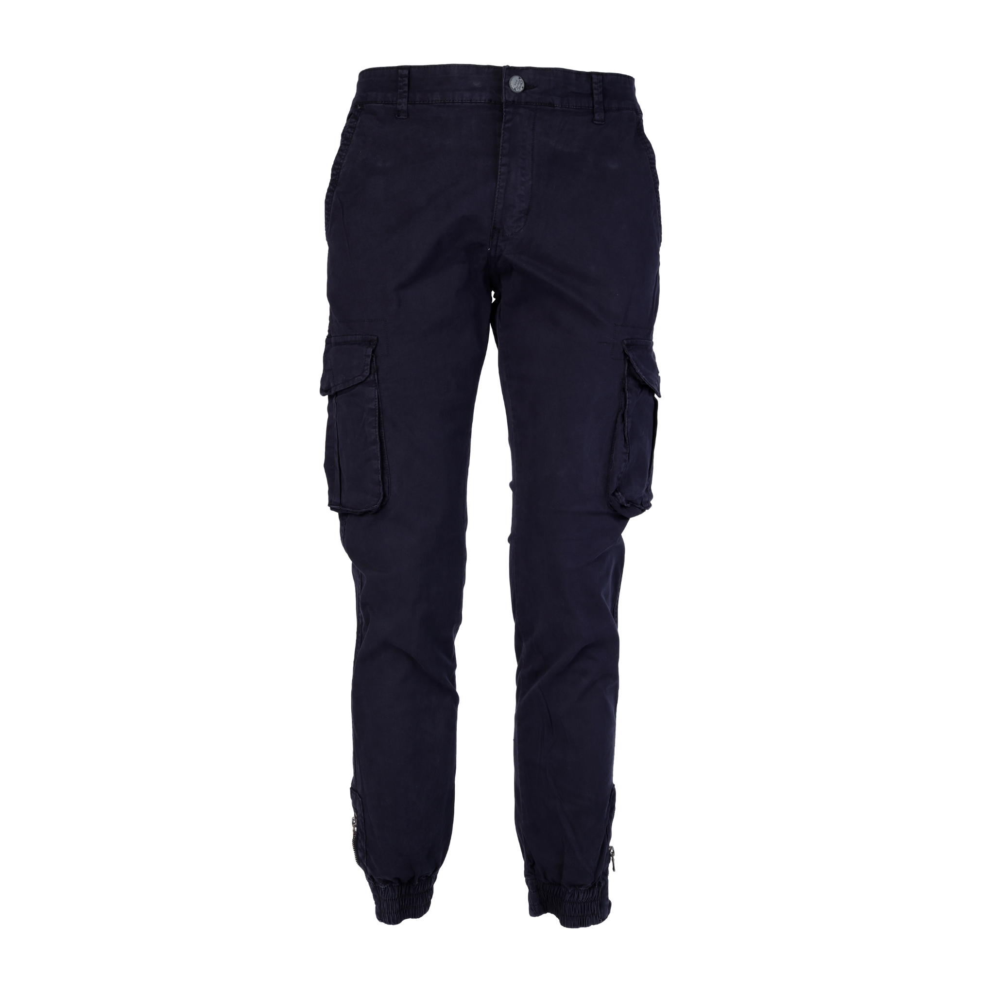 Pantaloni da Uomo Cargo con Tasche Laterali Casual Tasconi Slim esprez